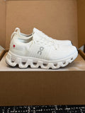 On Cloudswift 4 All White Mesh Jogging Training Sneakers