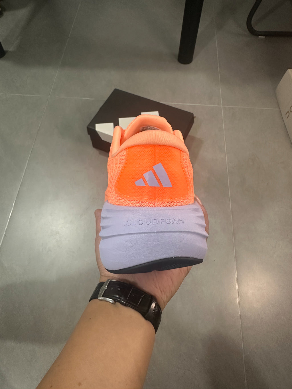 Adidas Hyperboost Edge (Orange / Purple colorway)