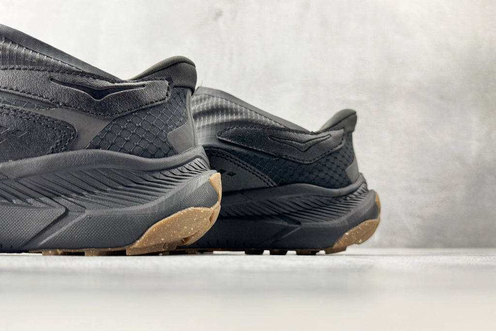 HOKA ONE ONE Project Transport "Black / Gum" Slip-On Sneakers