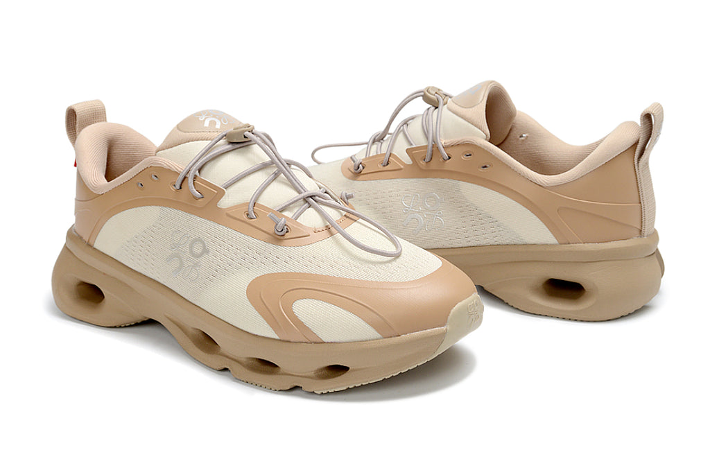 LOEWE × On Running Cloudsolo Sneakers in Dark Sand