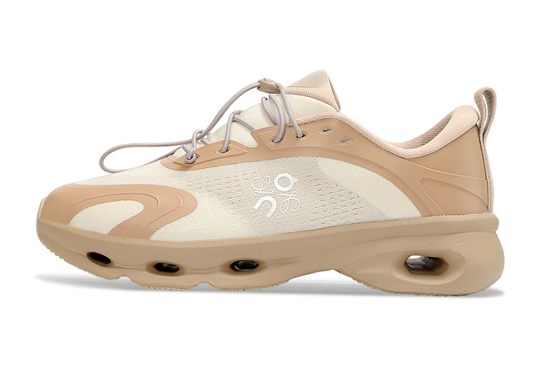 LOEWE × On Running Cloudsolo Sneakers in Dark Sand