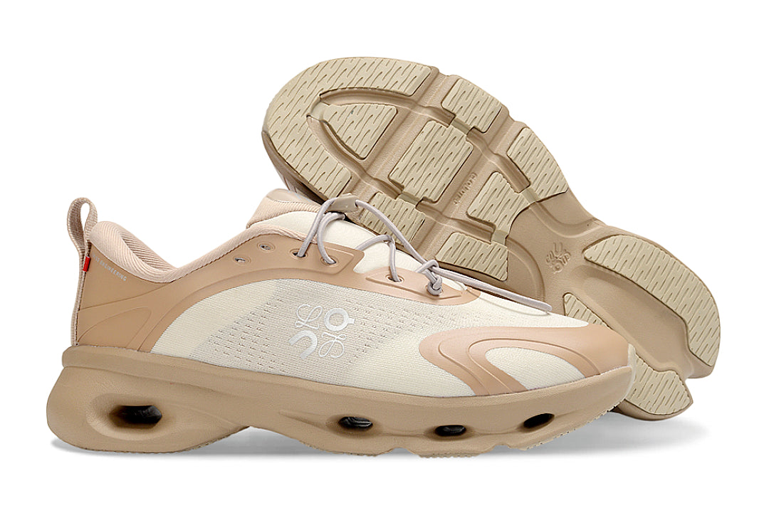 LOEWE × On Running Cloudsolo Sneakers in Dark Sand