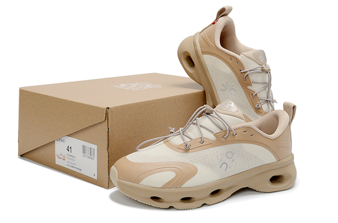 LOEWE × On Running Cloudsolo Sneakers in Dark Sand