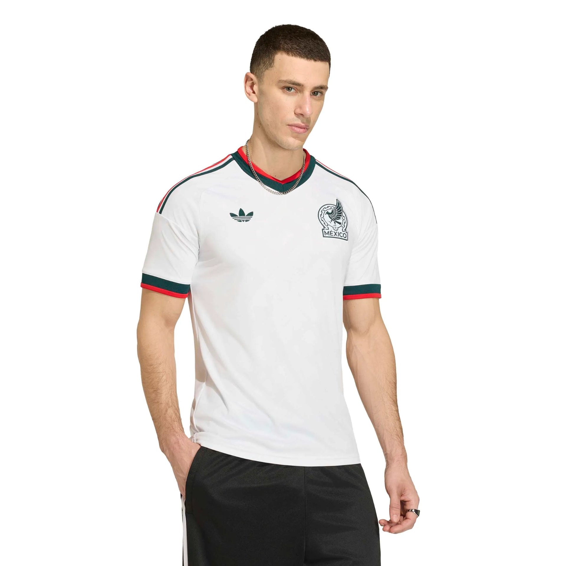 adidas 2026 Mexico Men's Stadium Away Soccer Jersey