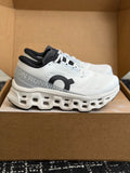 On Cloudmonster 3 White Black Cushioned Road Running Sneakers