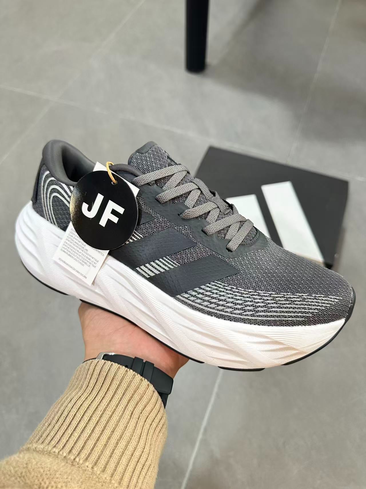 Adidas Galaxy 7 (Black / Grey / White colorway)