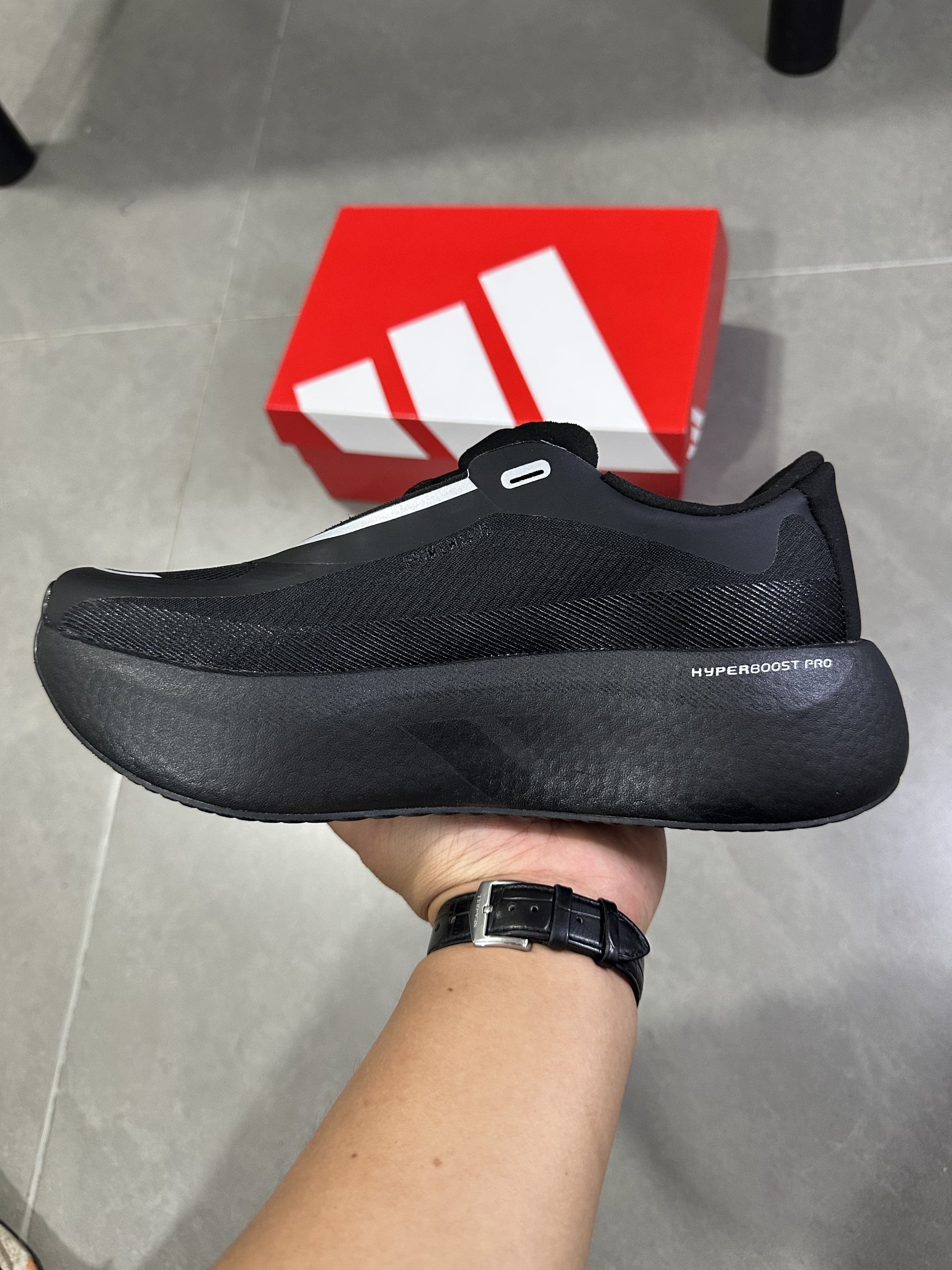 Adidas HYPERBOOST EDGE Running Shoes All Black