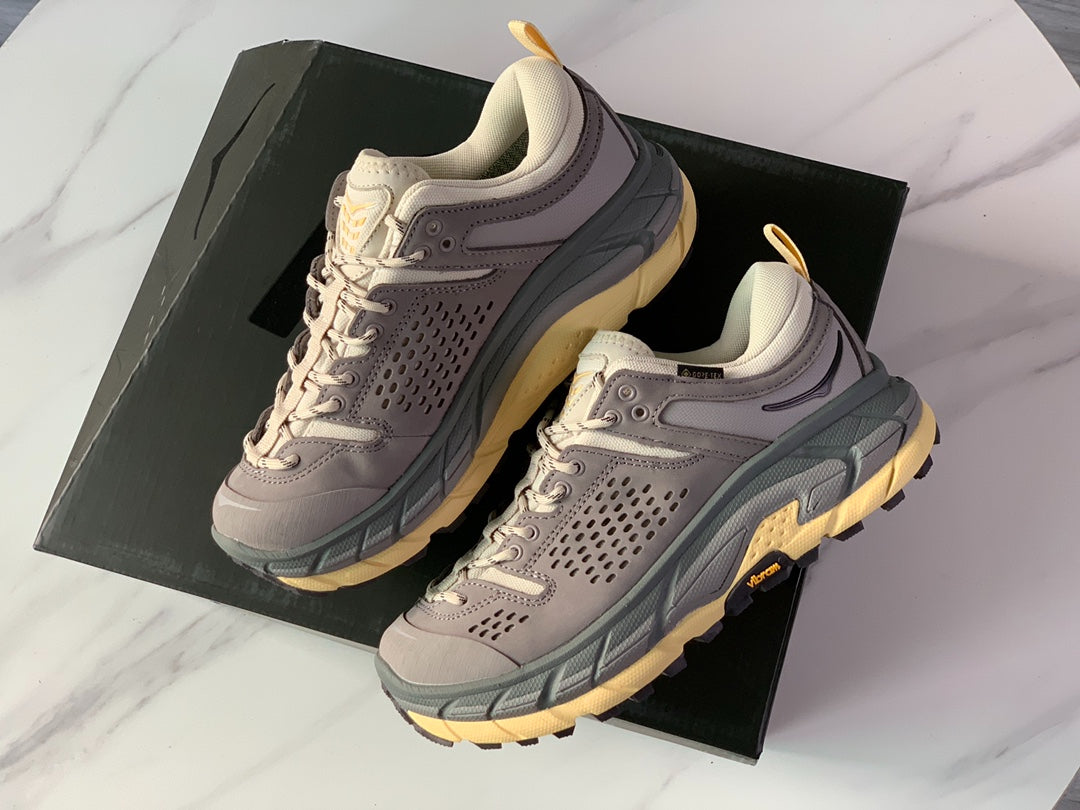 HOKA Ultra Low Gore-Tex Gray Brown | Light Gray