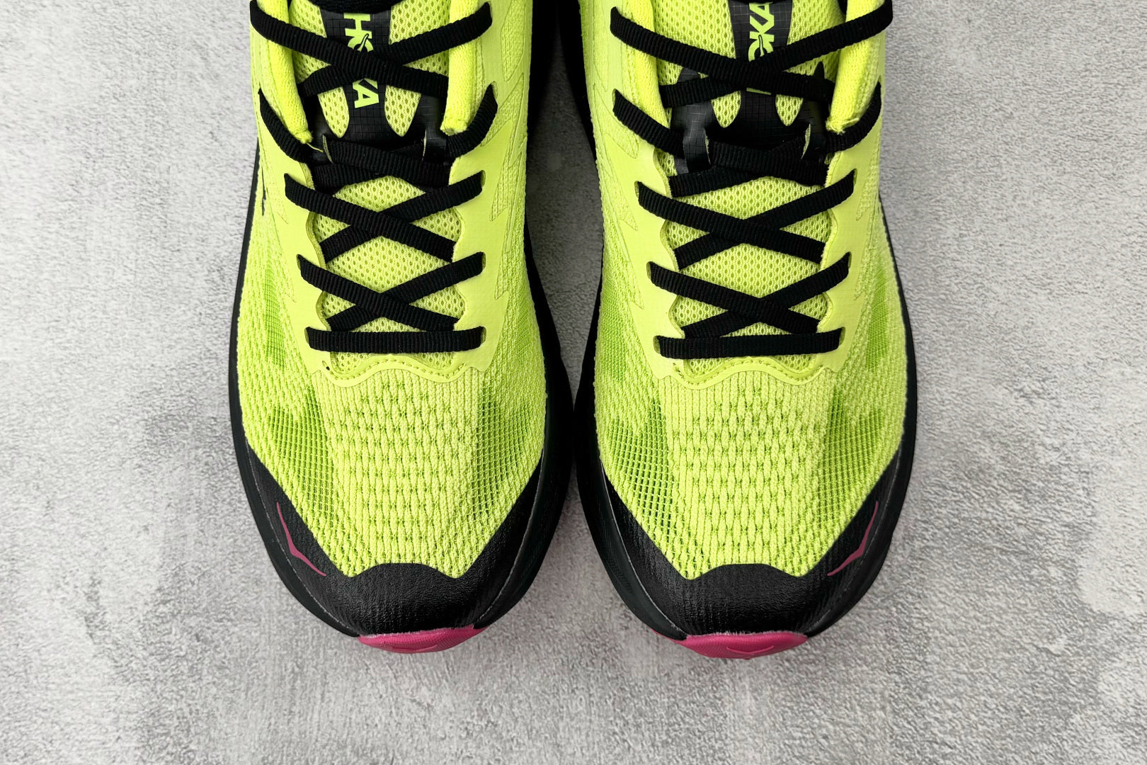 HOKA ONE ONE Challenger 8 "Lime / Black / Pink" All-Terrain Running Shoes