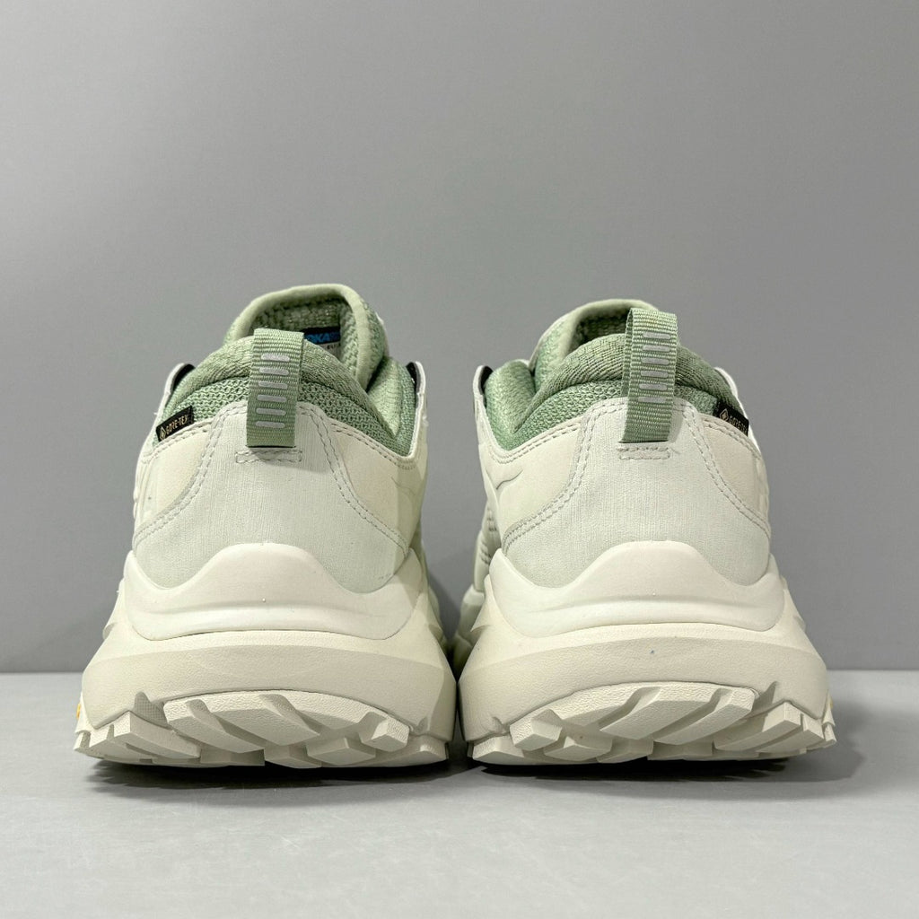HOKA Kaha Low GTX Green | Grayish White