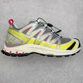 Salomon XA Pro 3D Yellow Silver Pink Men Women Outdoor Shoes