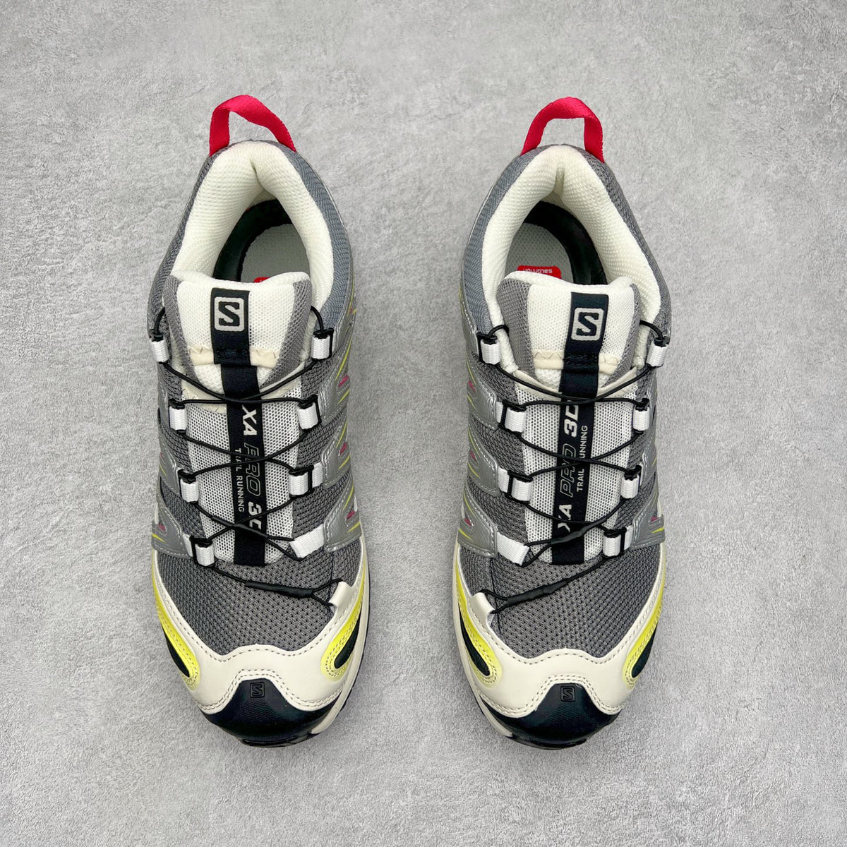 Salomon XA Pro 3D Yellow Silver Pink Men Women Outdoor Shoes