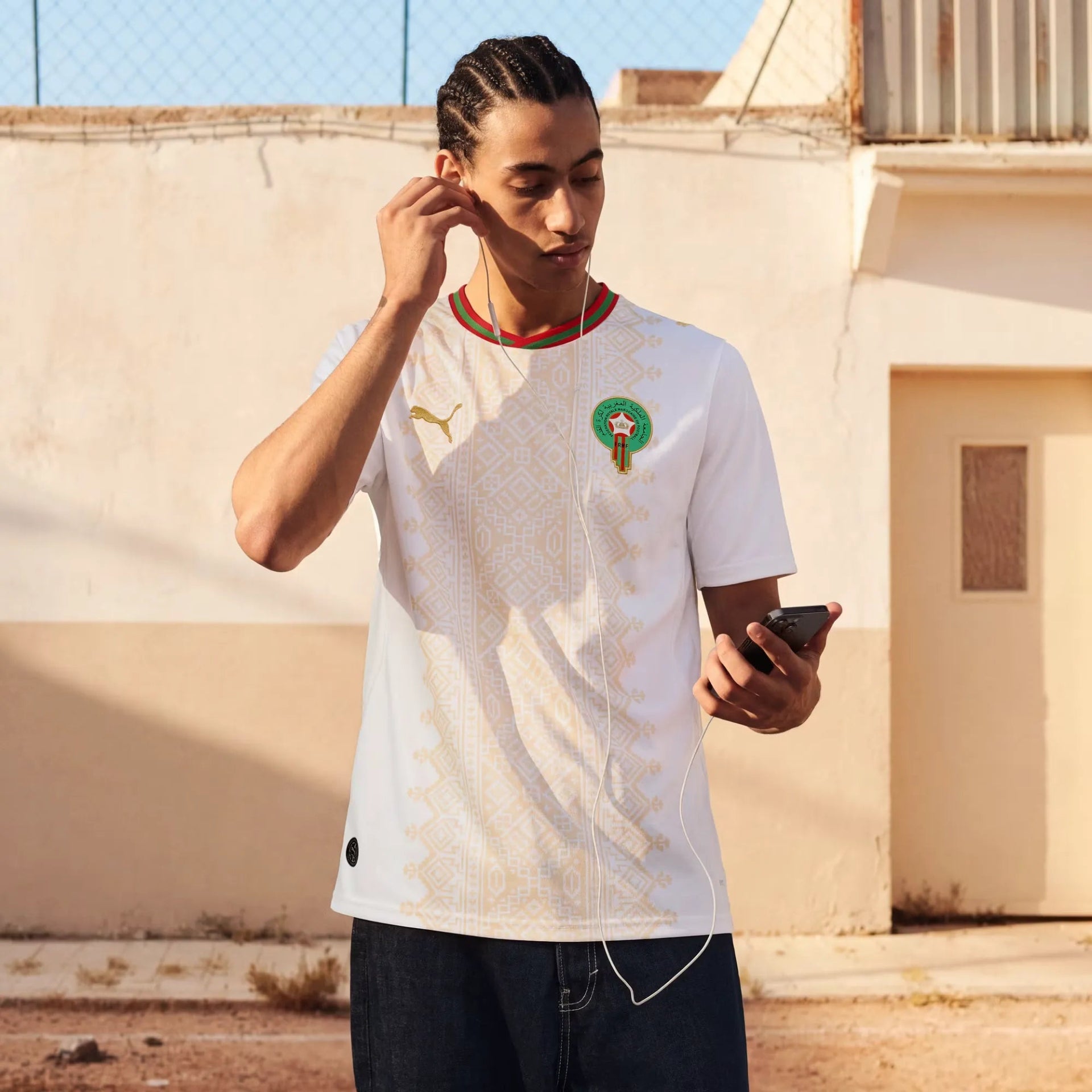 Puma 2026 Morocco Men's Stadium Away Soccer Jersey