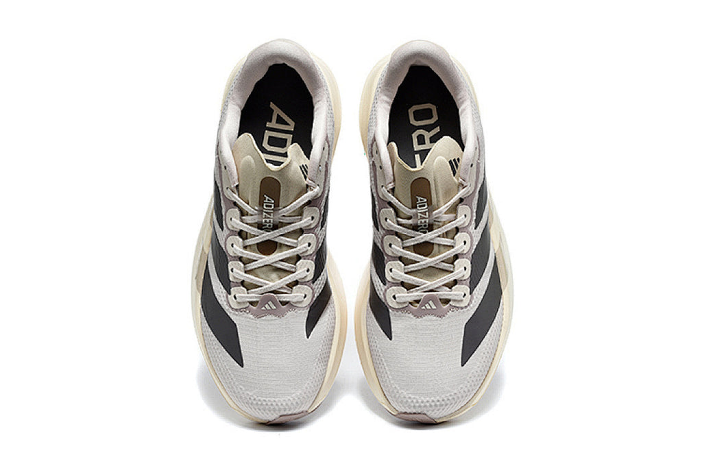 Adidas Adizero Evo SL Running Shoes in Grey / Off-White / Black