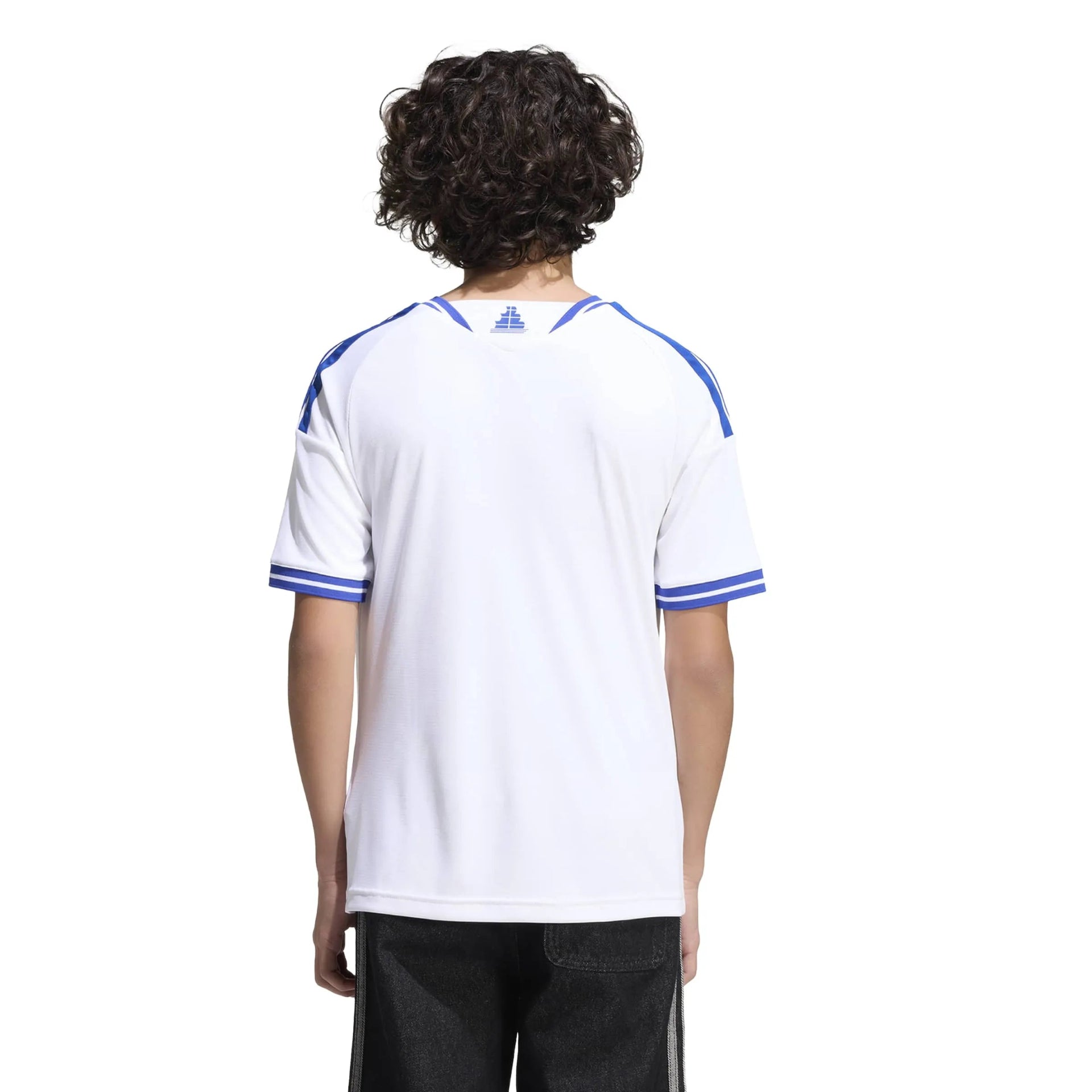 adidas 2026 Greece Youth Stadium Home Soccer Jersey
