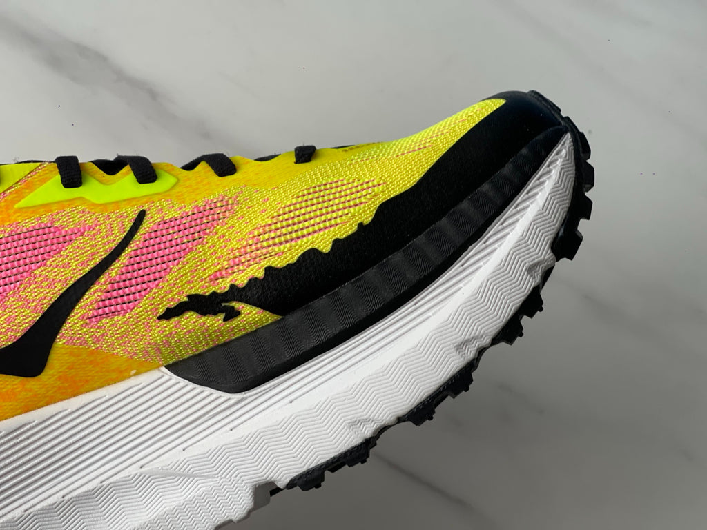 HOKA Mafate X Black | Yellow | Pink