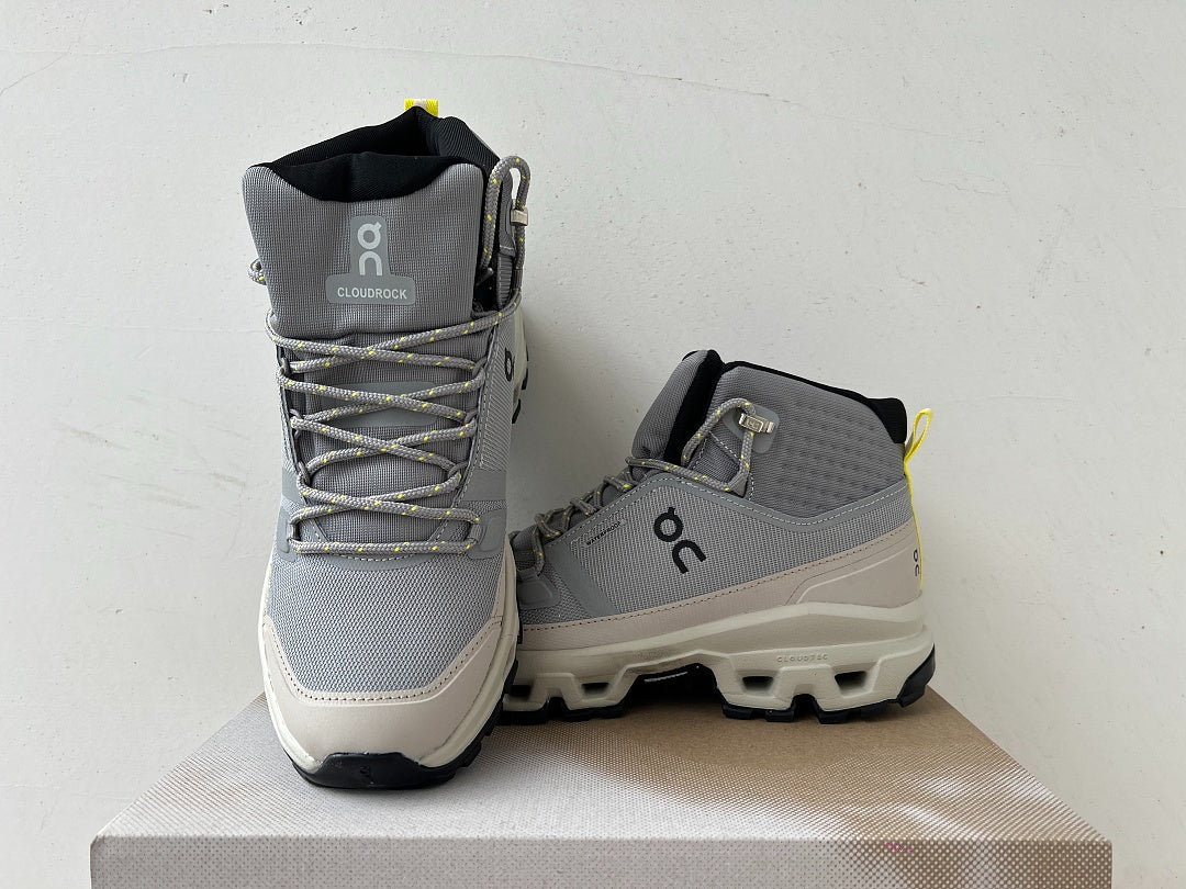 On Cloudrock Mid Waterproof Hiking Boots