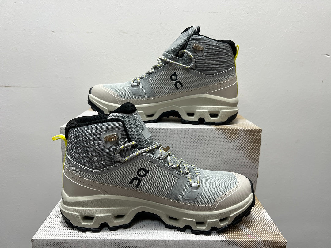 On Cloudrock Mid Waterproof Hiking Boots