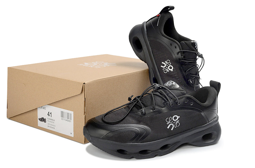 LOEWE x On Running Cloudsolo Sneakers in All Black