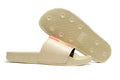 Adidas Originals Adilette Sand Beige/Red/Gold Trefoil Slide Sandals GX6970