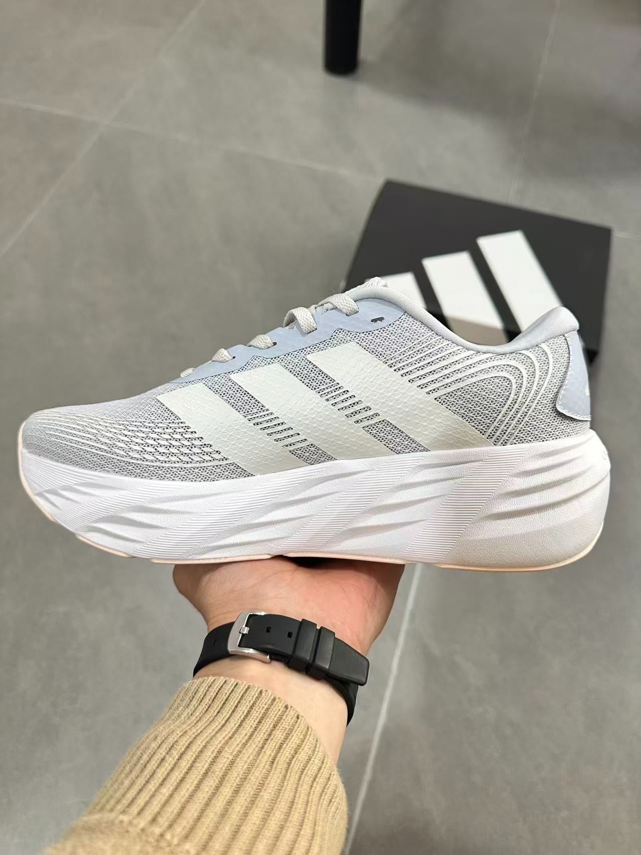 Adidas Adistar 3 Running Shoes White | Gray