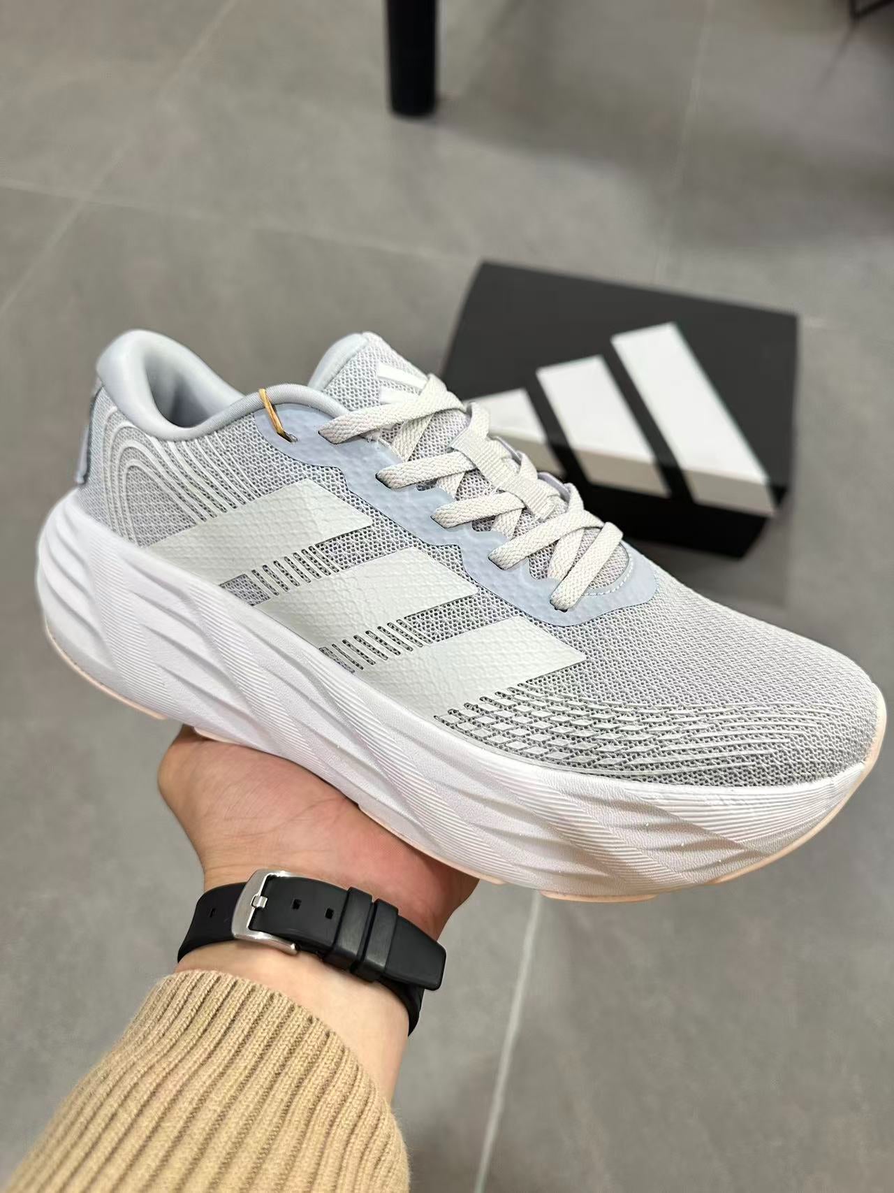 Adidas Adistar 3 Running Shoes White | Gray