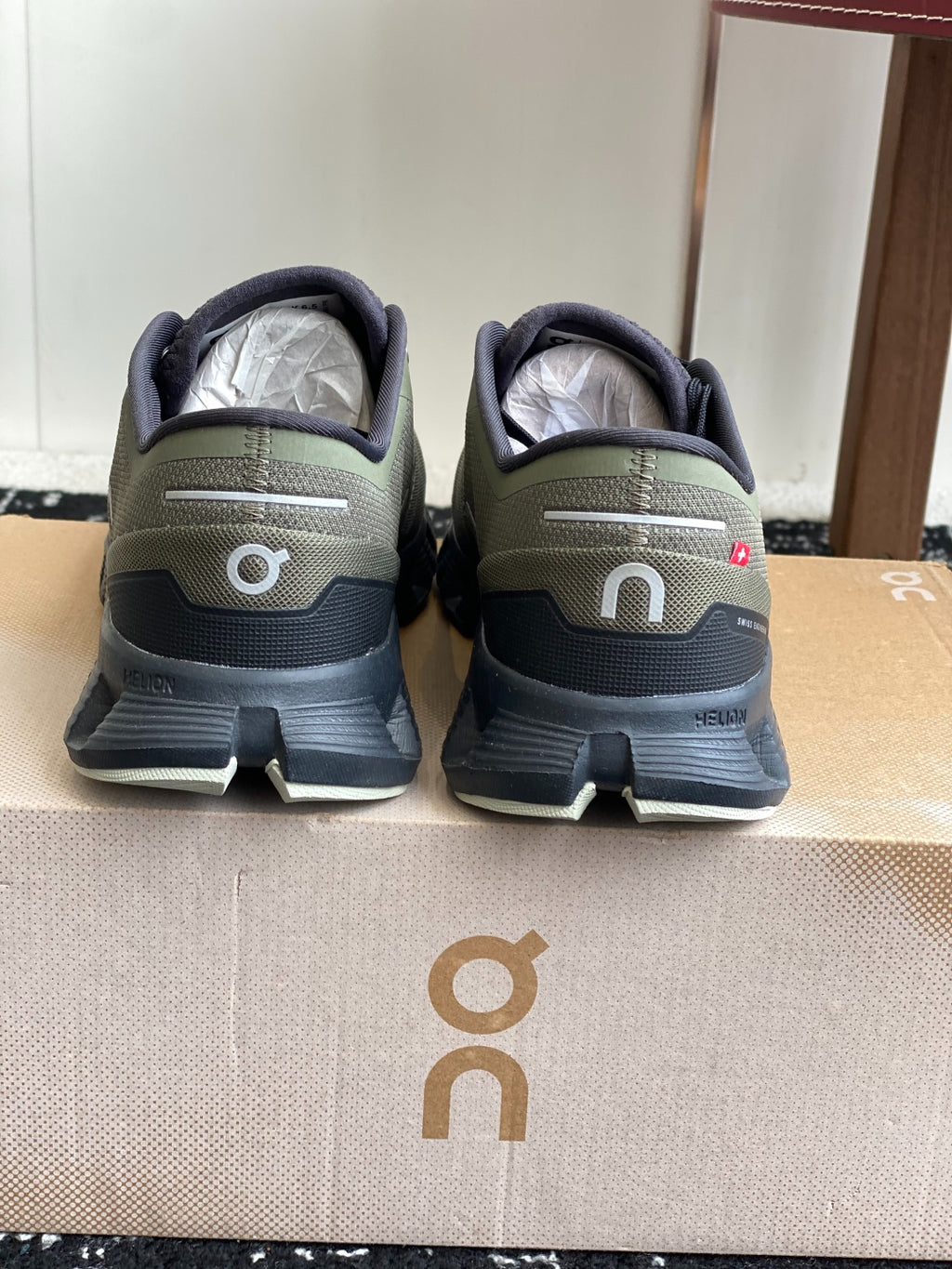 Cloud X 3 Training Sneakers Olive Green Black Breathable Mesh Sport Shoes Unisex