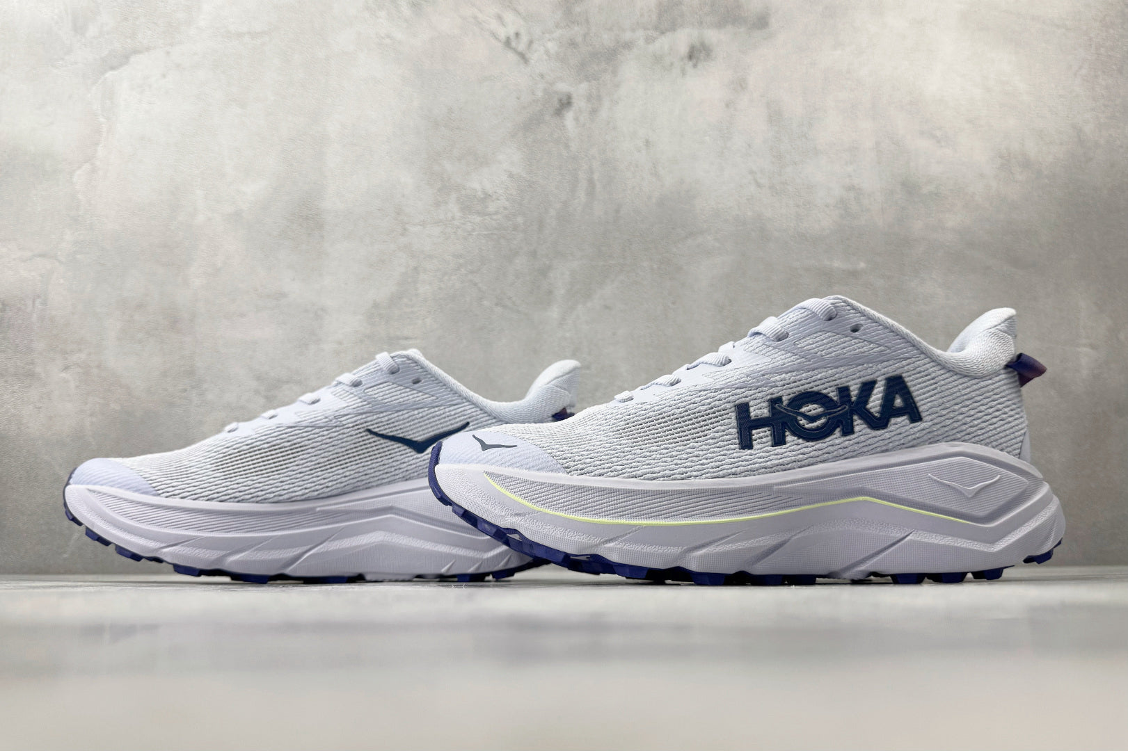 HOKA ONE ONE Challenger 8 "Light Blue / Navy" All-Terrain Running Shoes