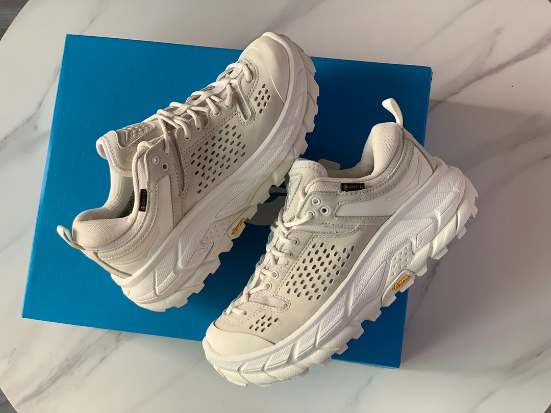 HOKA Ultra Low Gore-Tex Lime Gray | Beige