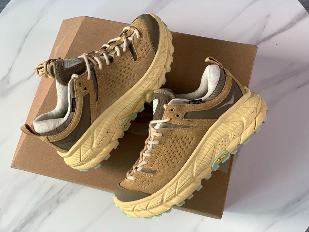 Hoka Ultra Low Gore-Tex Brown-Yellow