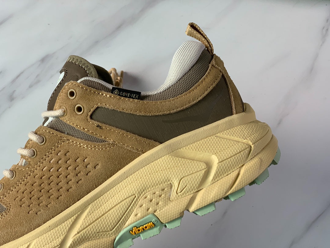 Hoka Ultra Low Gore-Tex Brown-Yellow