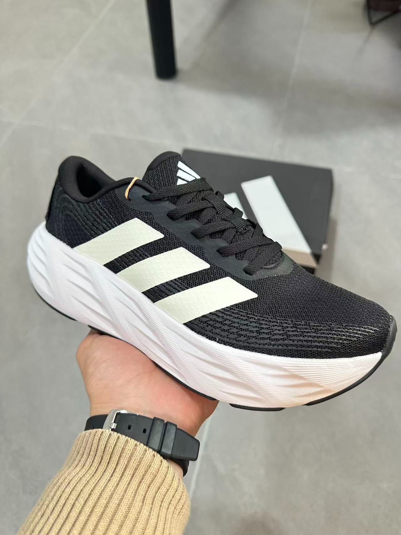 Adidas Adistar 3 Running Shoes Black | White