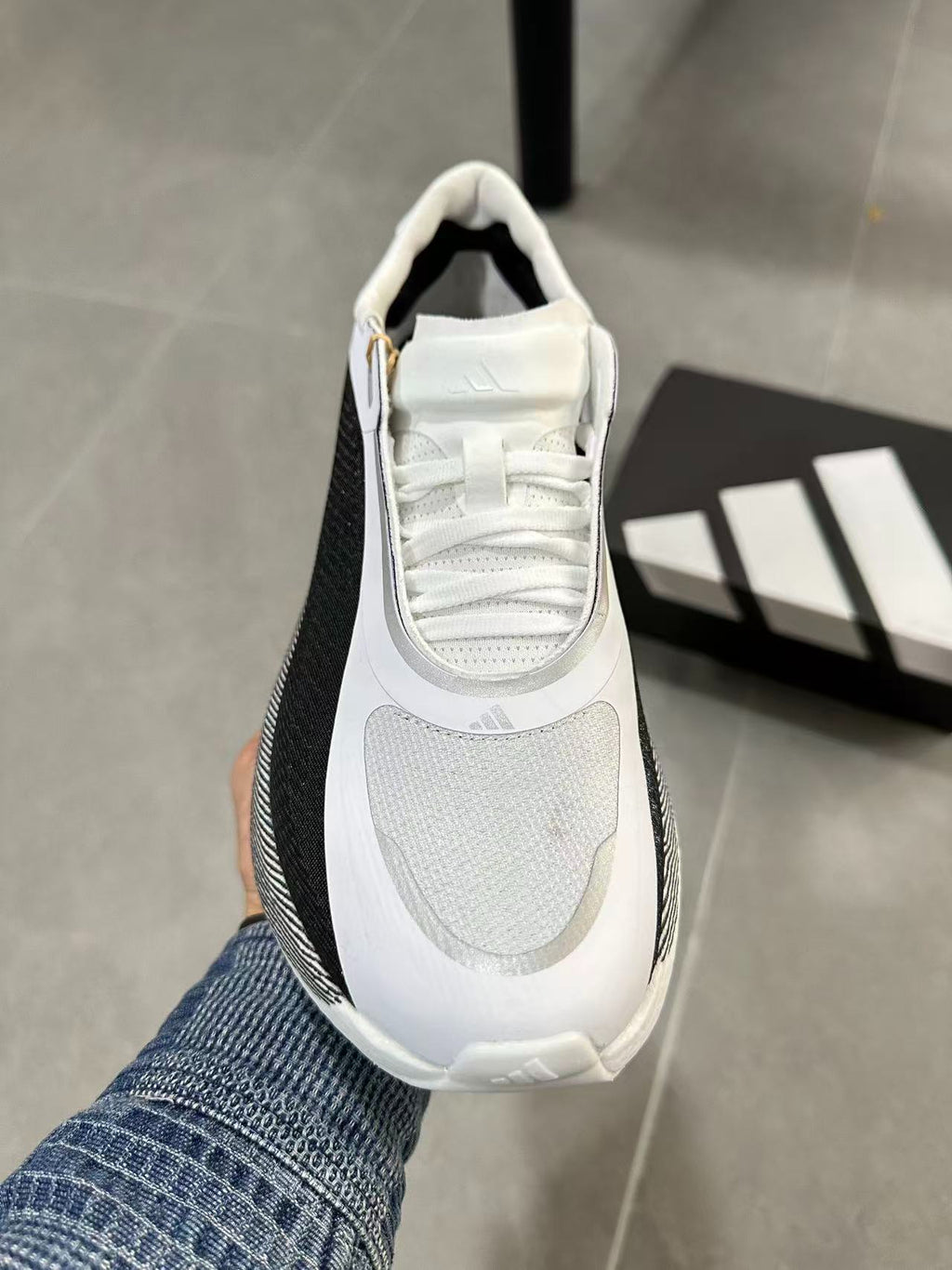 Adidas Hyperboost Edge 'Cloud White Black