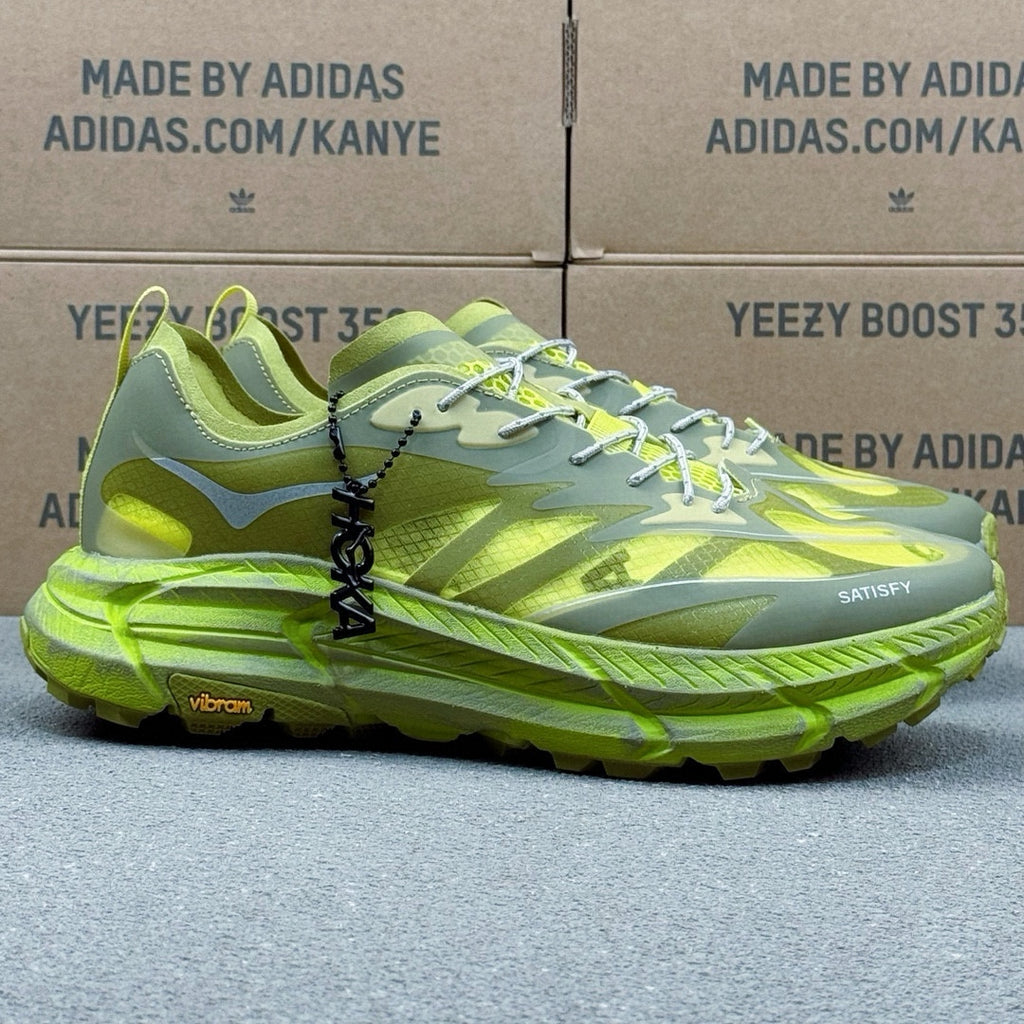 Hoka Mafate Speed 4 Lite Luna Moth | Cosmic Grey
