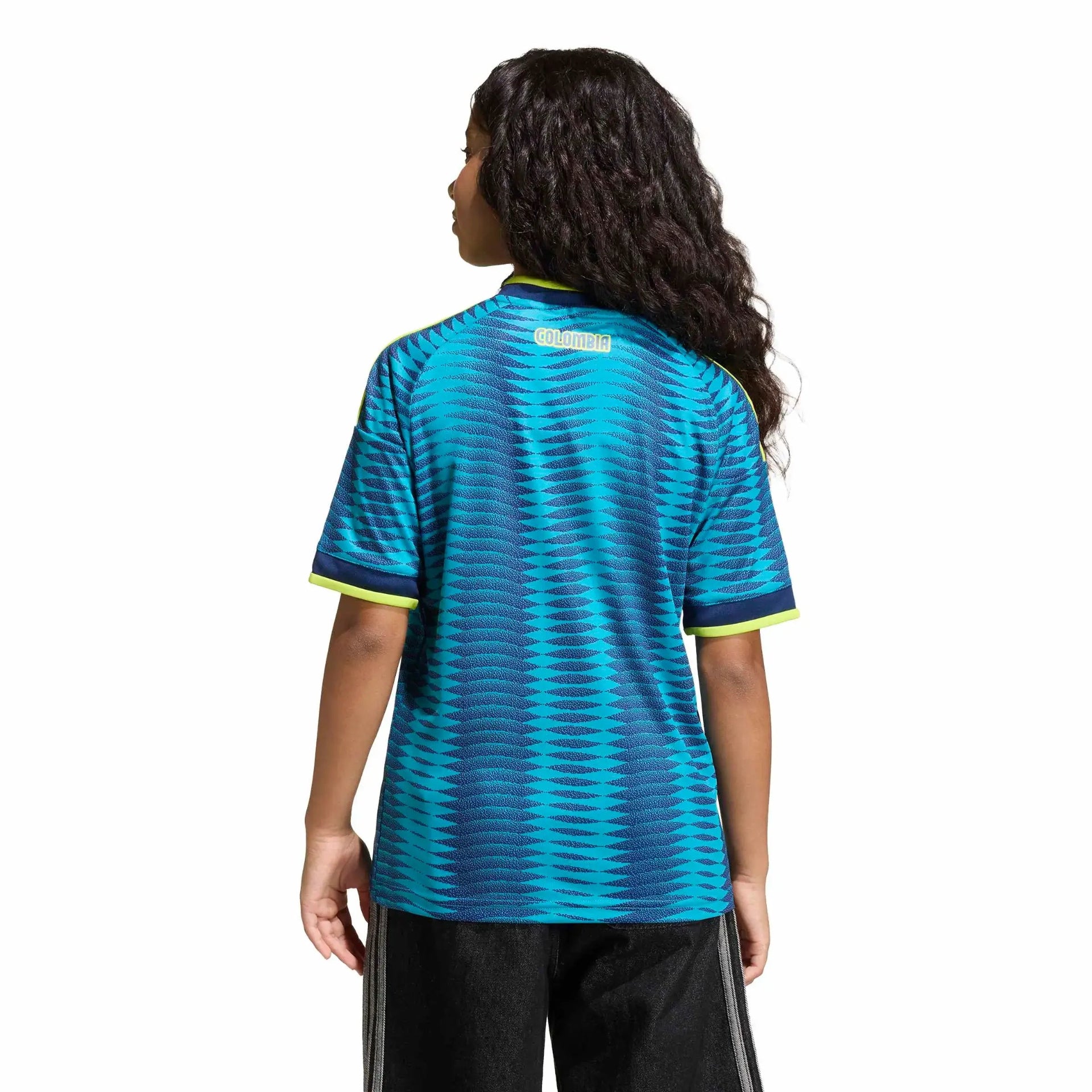 adidas 2026 Colombia Youth Away Soccer Jersey