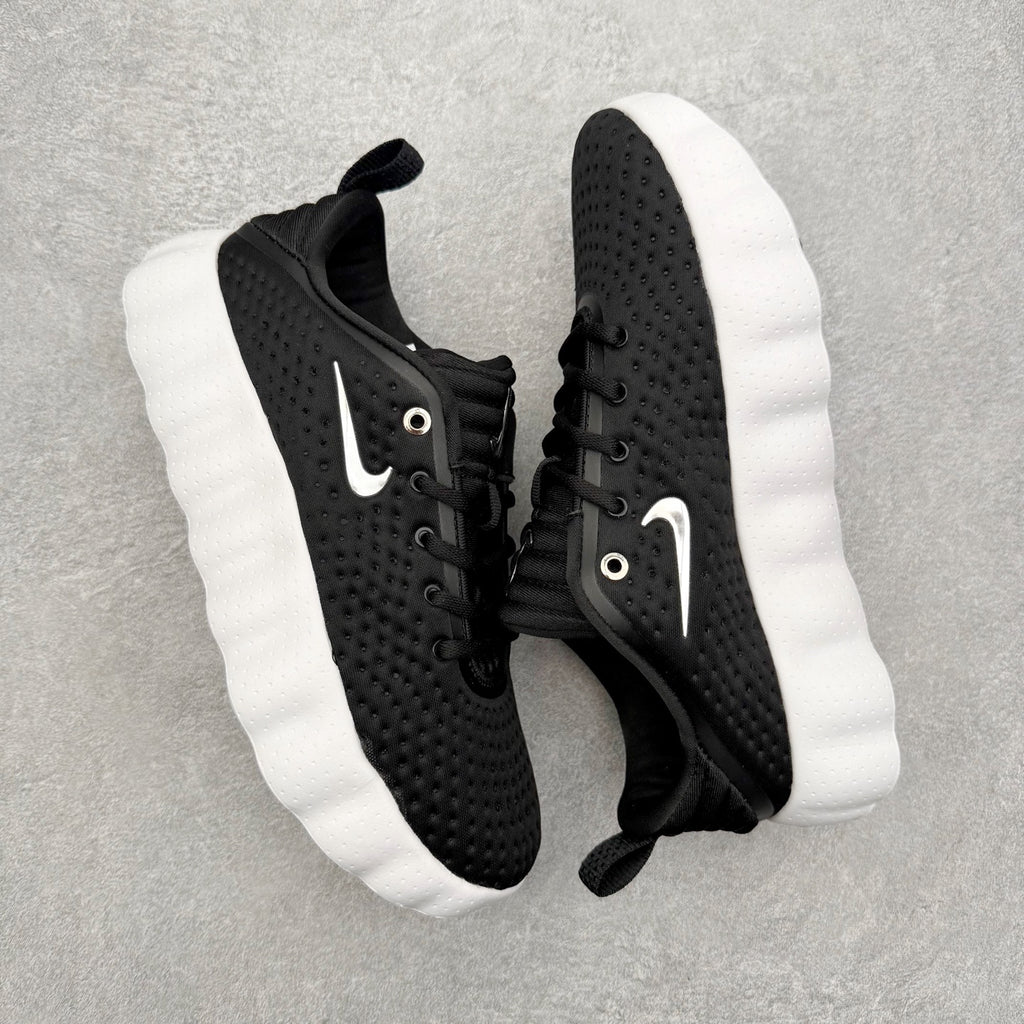 Nike Mind 002 Black White Comfort Walking Sneakers