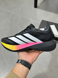 Adidas Duramo Speed (Core Black / Silver Metallic / Pink/Yellow Gradient colorway)