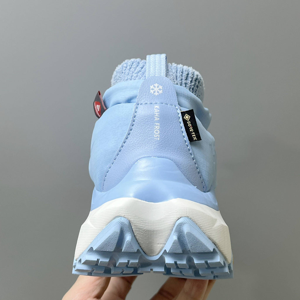 Hoka Kaha 2 Frost Moc GTX Ice Blue Color Winter Rain
