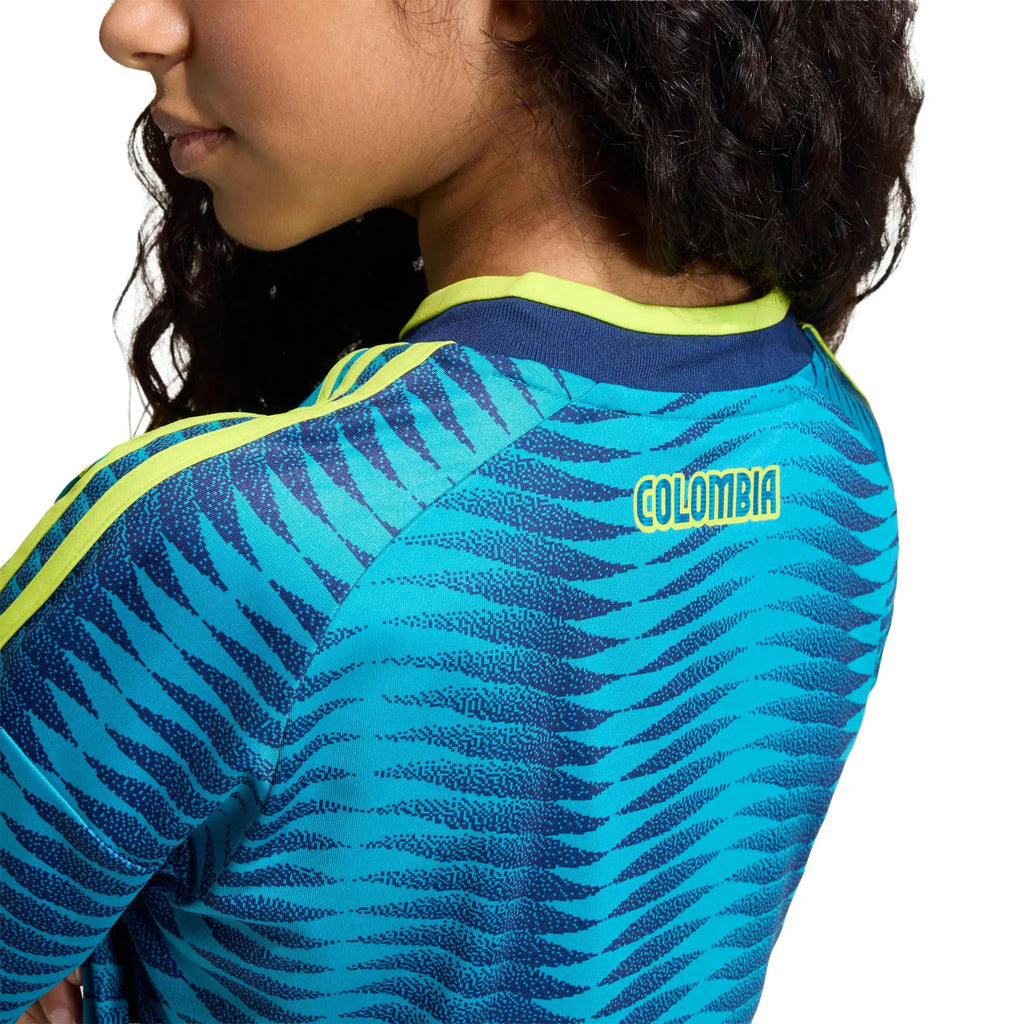 adidas 2026 Colombia Youth Away Soccer Jersey