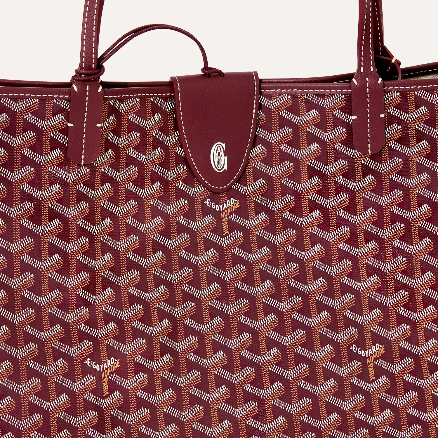 Goyard Saint Louis GM Bag Initials