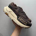 HOKA Mafate X Men's Trail Shoes - Brown/Cream