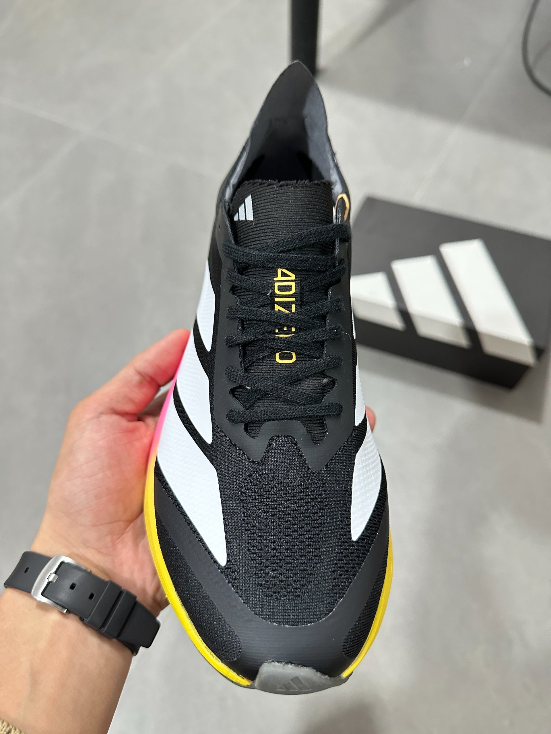 Adidas Adizero Drive RC Running Shoes Black | Pink