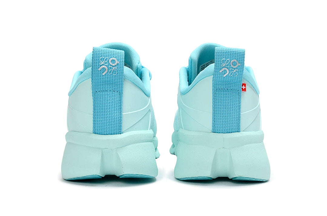 LOEWE × On Running Cloudsolo Sneakers in Aqua Blue