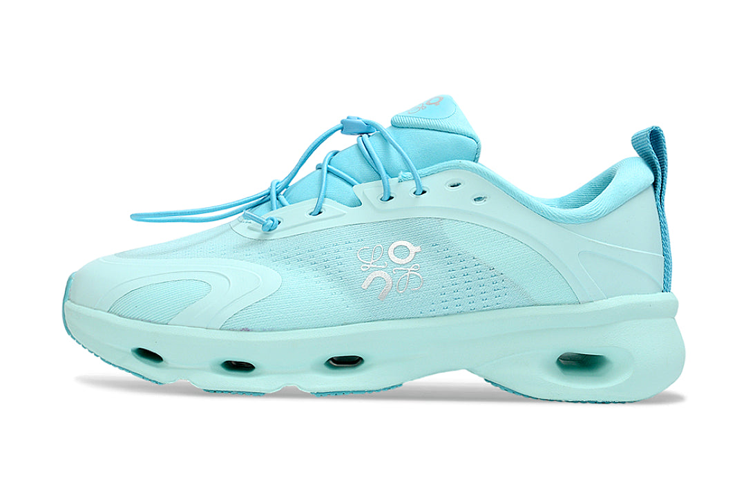 LOEWE × On Running Cloudsolo Sneakers in Aqua Blue