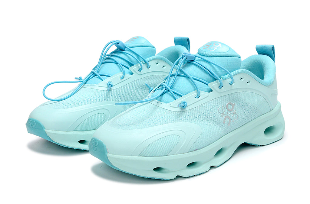 LOEWE × On Running Cloudsolo Sneakers in Aqua Blue