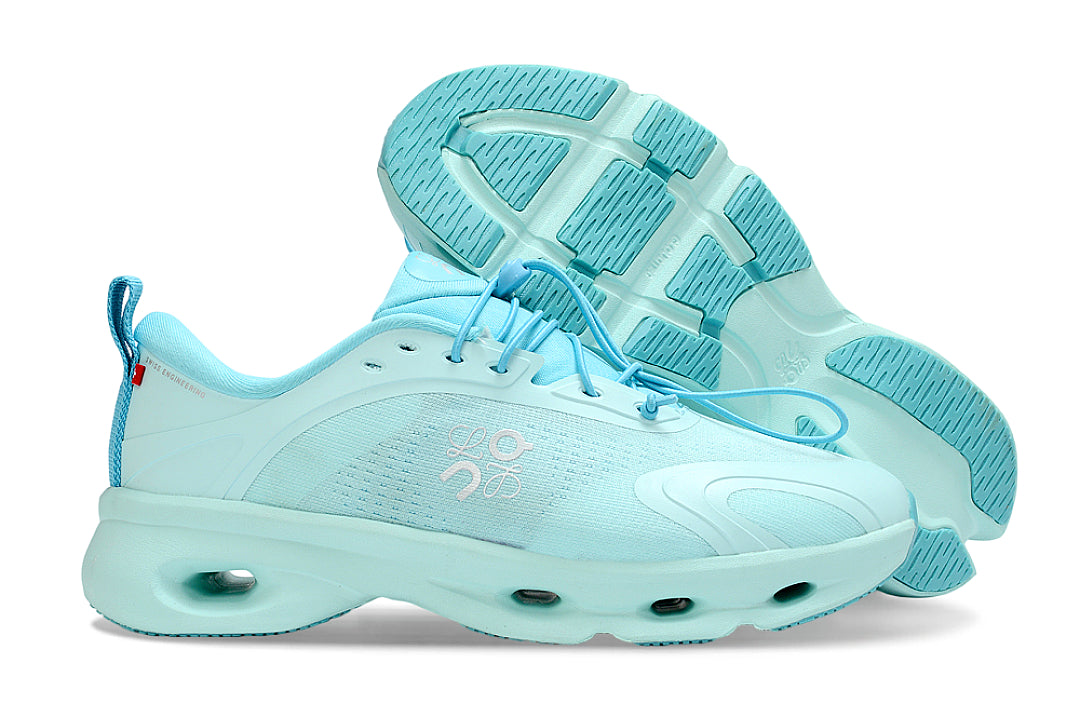 LOEWE × On Running Cloudsolo Sneakers in Aqua Blue