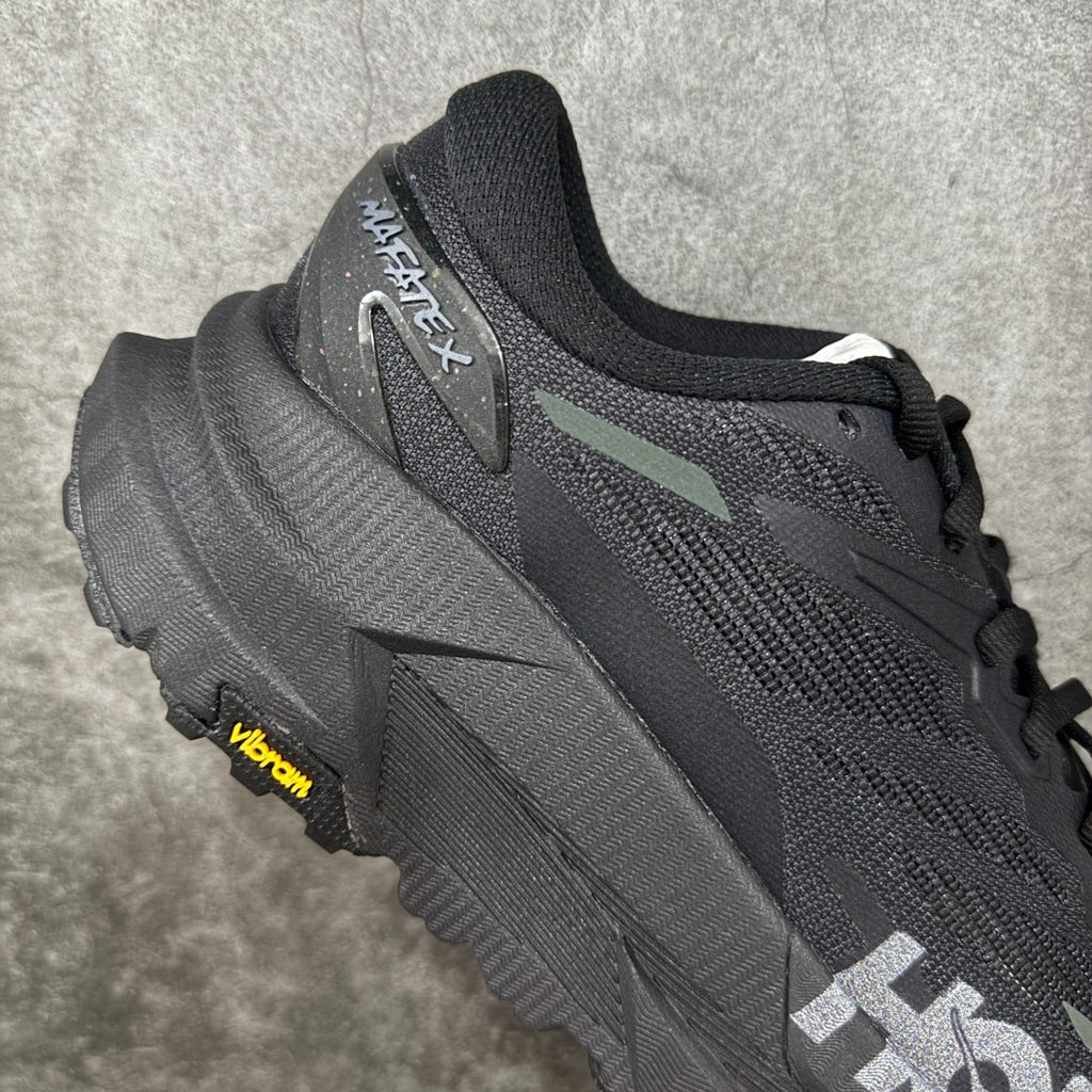 HOKA ONE ONE Mafate X "Black" Gore-Tex Trail Running Shoes