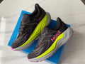HOKA ONE ONE Arahi 8 Black | Gray | Fluorescent green