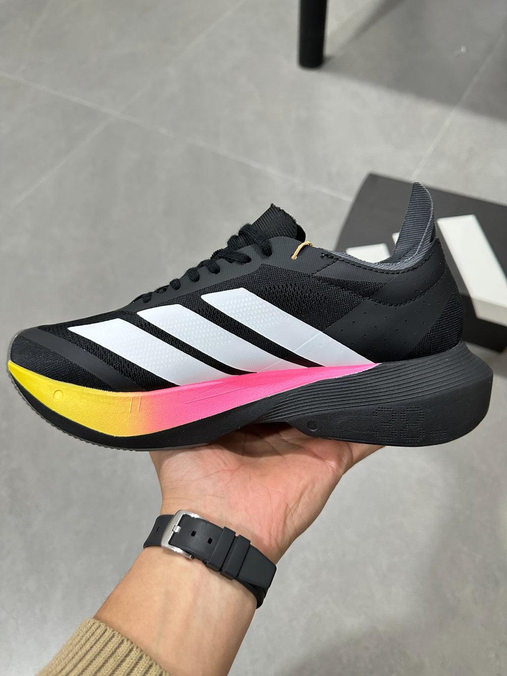 Adidas Adizero Drive RC Running Shoes Black | Pink