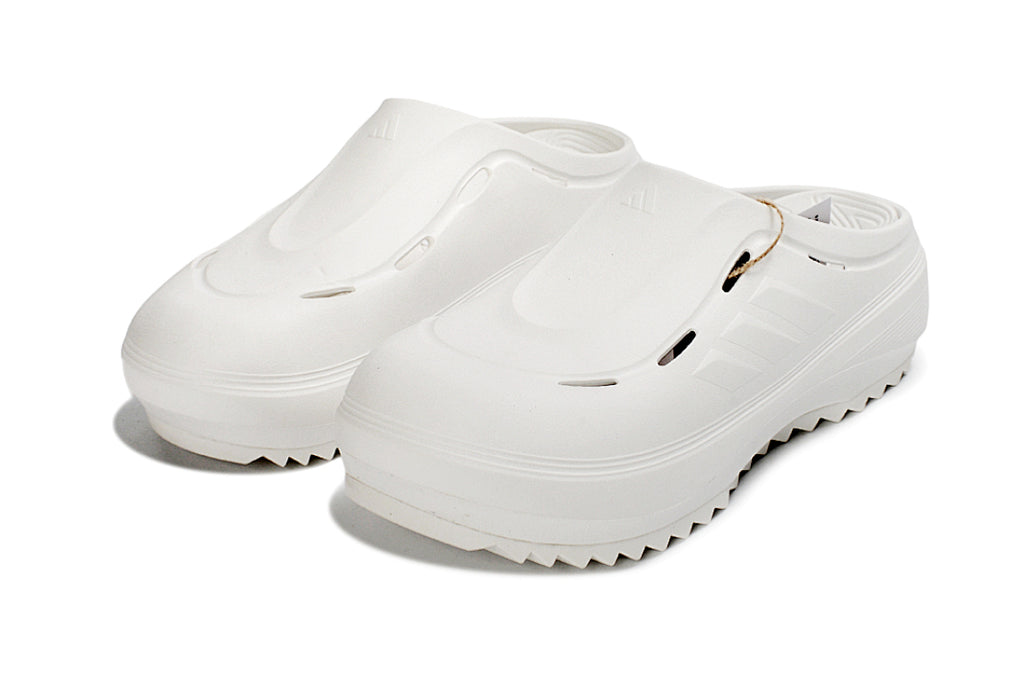 Adidas Adilette Platform Clogs Footwear White Slip-On Recovery Shoes JH9852